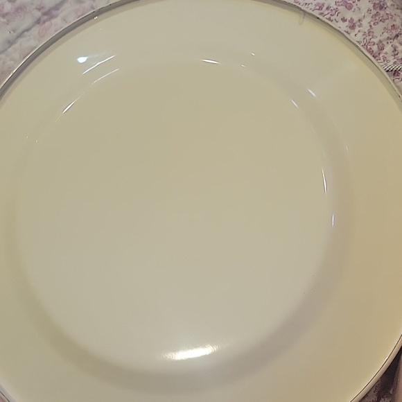 Western Bull/ Enamal/ Metal Base Lg.Dinner Plate Set/7, Apprx.12 In.EUC - Picture 3 of 3